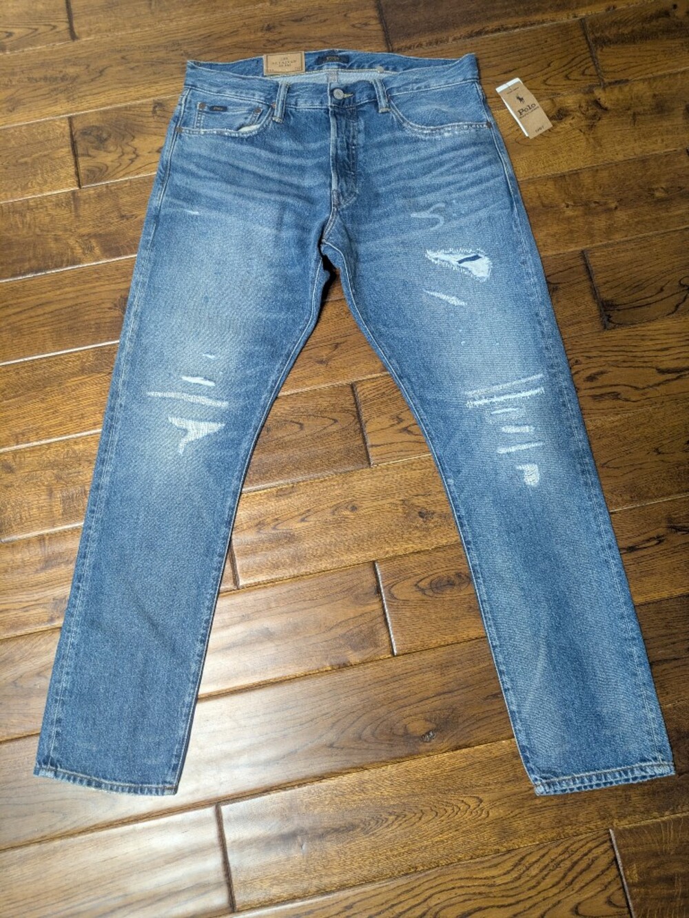 Ralph Lauren Polo Sullivan Slim Jeans in Medium Blue